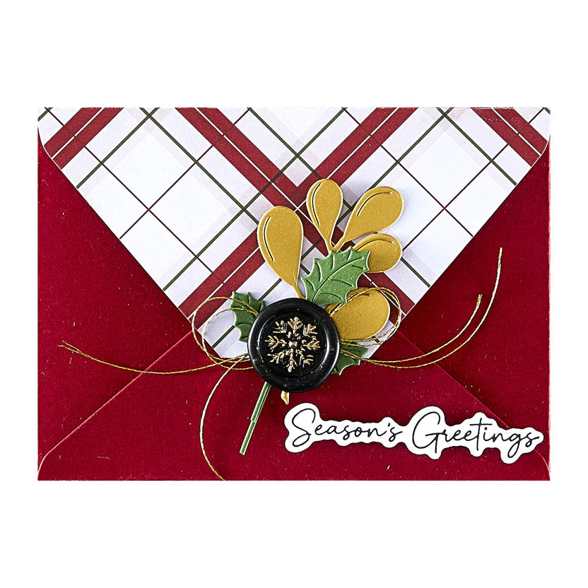 Snowflake Mini 3D Wax Seal | Holiday Magic