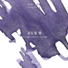 The Night Colored in Grape Fountain Pen Ink | Jung Ji Yong