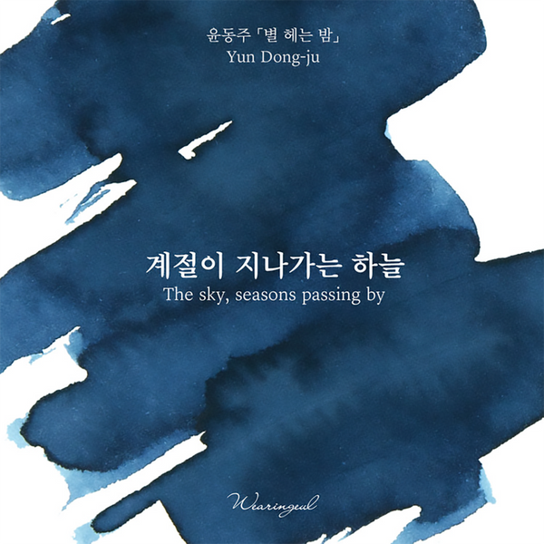 The Sky, Seasons Passing By Fountain Pen Ink | Yung Don Ju