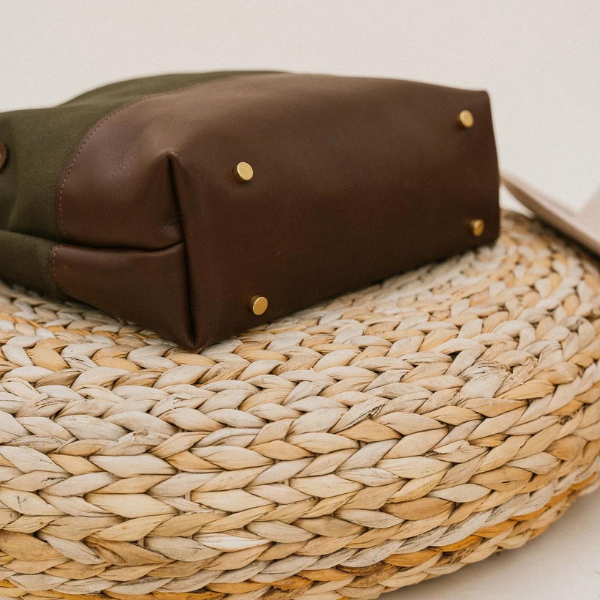 Williams | Signature Canvas + Leather Tote {clearance}