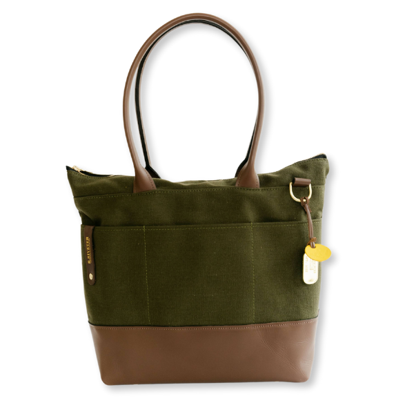 Williams | Signature Canvas + Leather Tote {clearance}