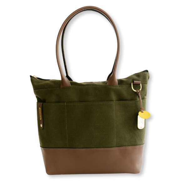 Williams | Signature Canvas + Leather Tote