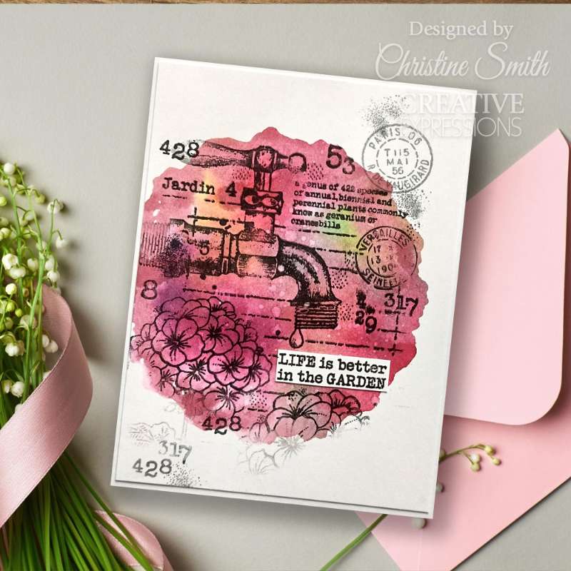 Flying Birds 4x6 Clear Stamp Set | Francoise Read