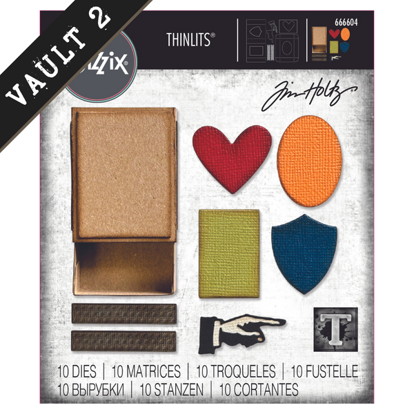 Matchbox Die Set | Tim Holtz Vault Release No. 2