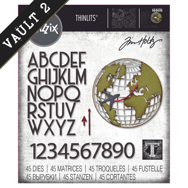 World Travel Die Set | Tim Holtz Vault Release No. 2