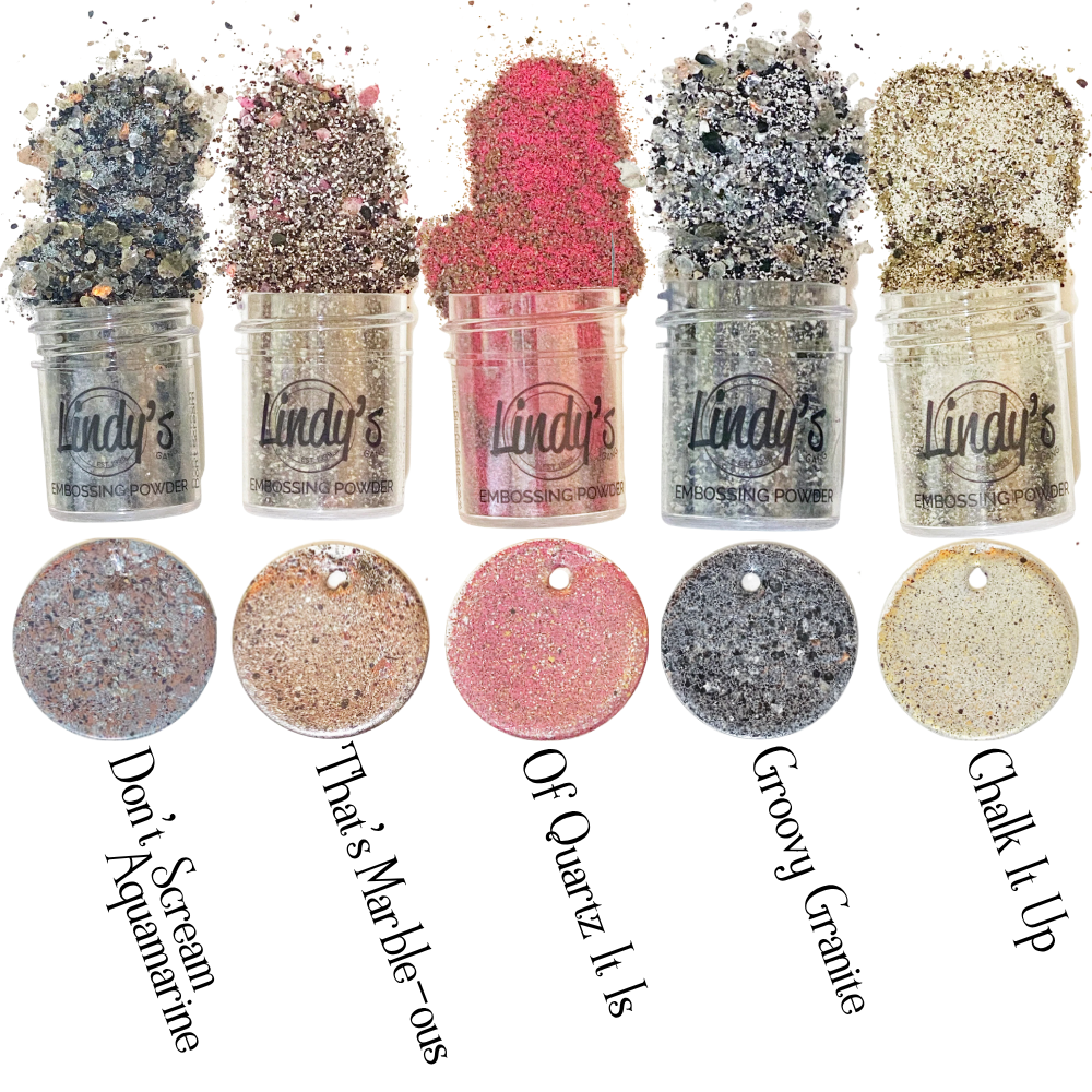 You Rock! Chunky Embossing Powder Set