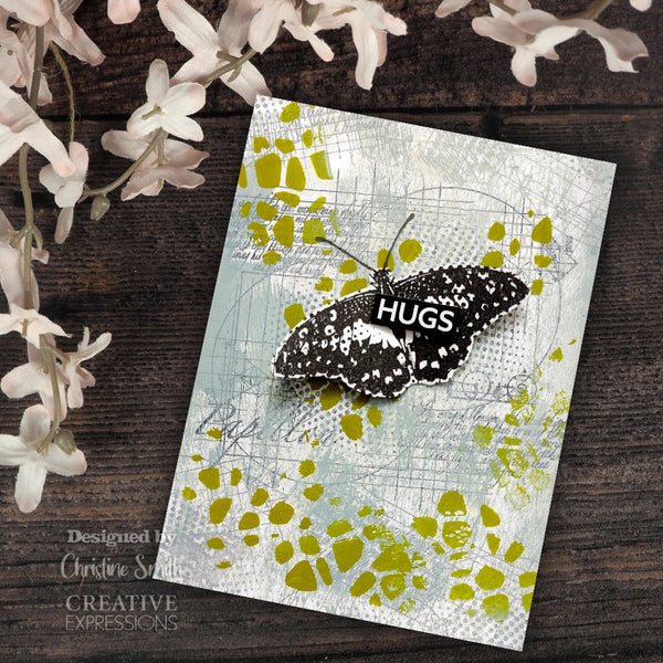 Papillon Dreams Rubber Stamp | Andy Skinner