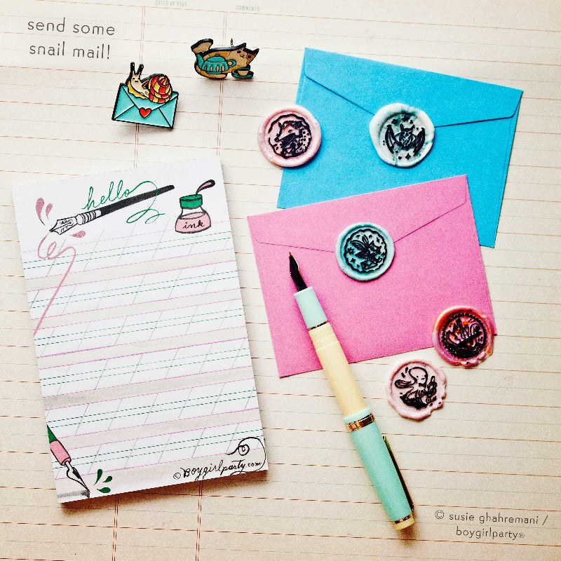 Hello Ink Penmanship Notepad