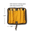 Quattro Zippered Pen Case