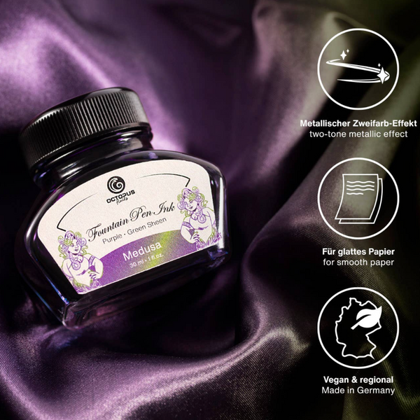 Sheen Medusa Purple Fountain Pen Ink