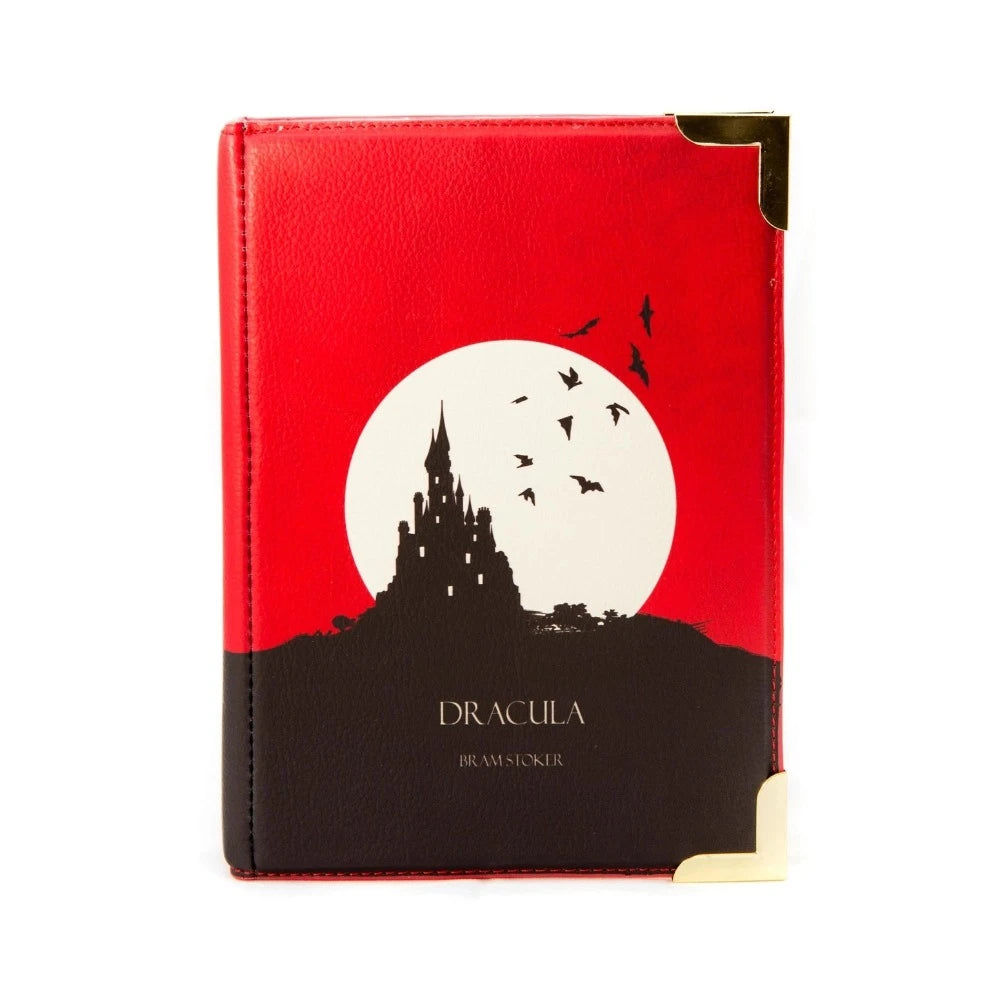 Dracula Book Art Crossbody Handbag