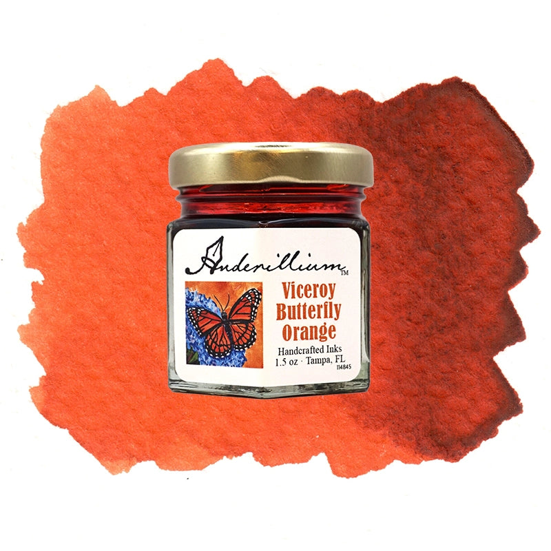 Encre Orange Papillon Vice-Roi