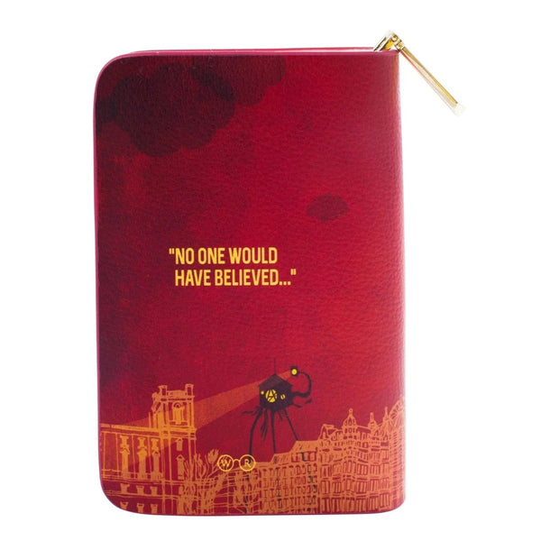 War of the Worlds Book Art Wallet