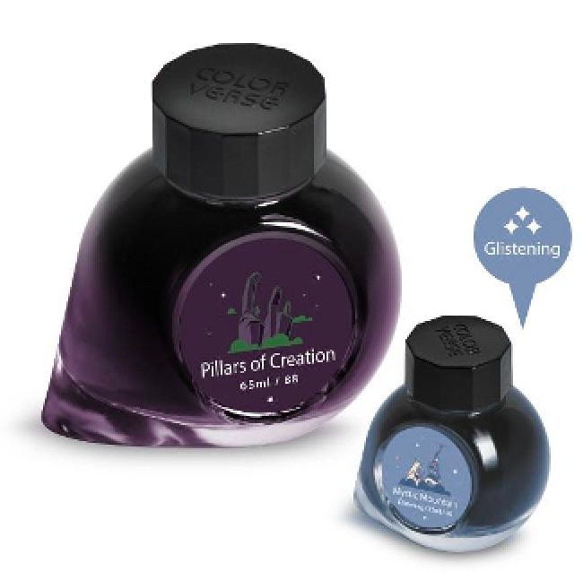 {coming soon!} Pillars of Creation & Mystic Mountain {S7 #88/89} Fountain Pen Ink