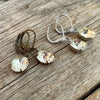 Crystal Clear Vintage Rhinestone Earrings