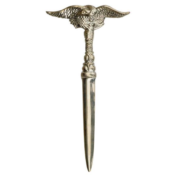 Solid Brass Winged Eagle Letter Opener