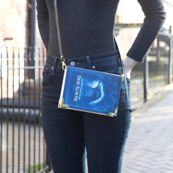 Edgar Allan Poe Book Art Handbag
