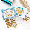 Thank You Die & Hot Foil Plate Set