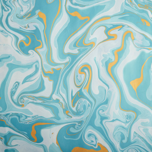 Hand-Marbled Gift Wrap Sheets {multiple colors}