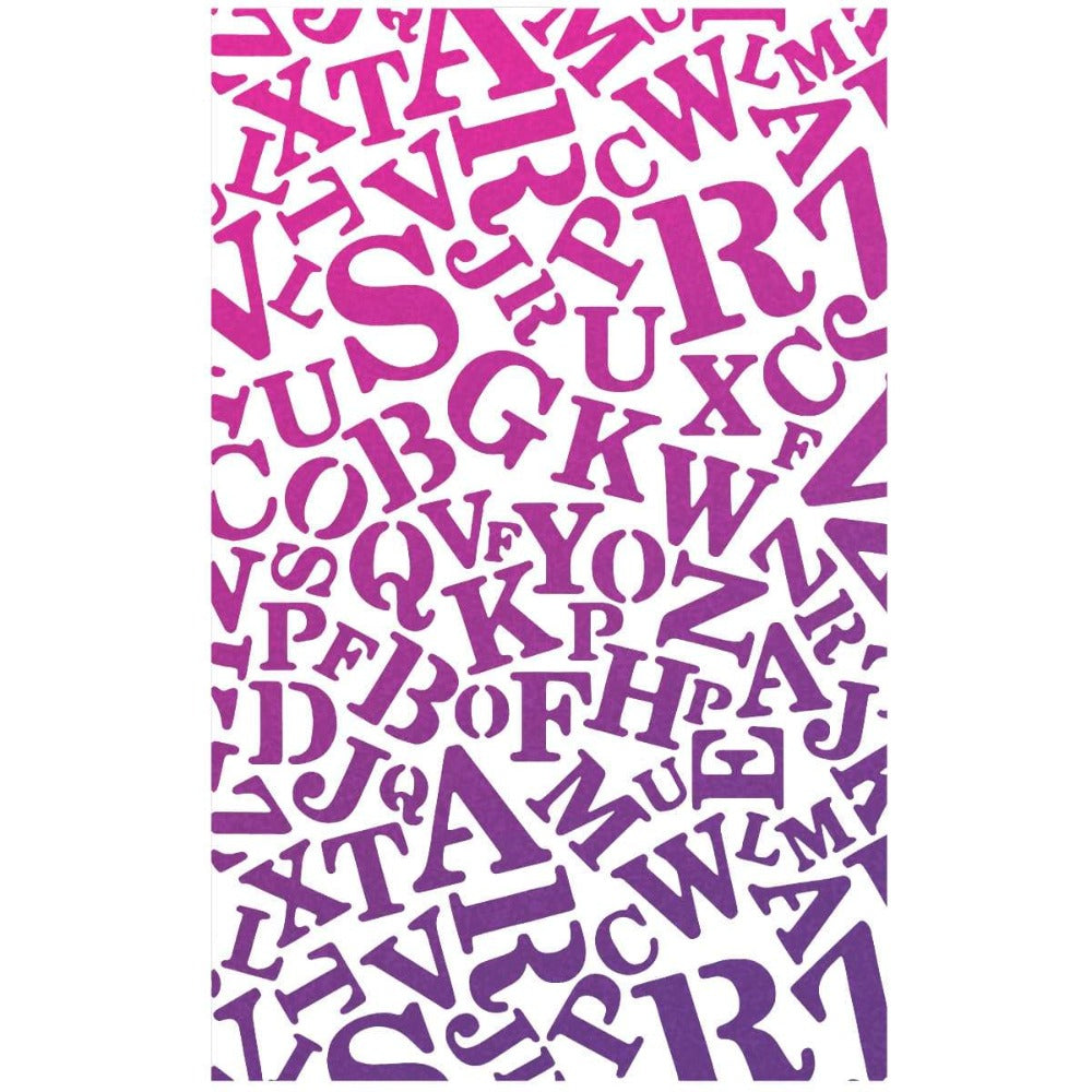 Newspaper Font 5x8 Stencils | Bad Girls