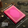 Pink Vintage Style Hardcover Journal