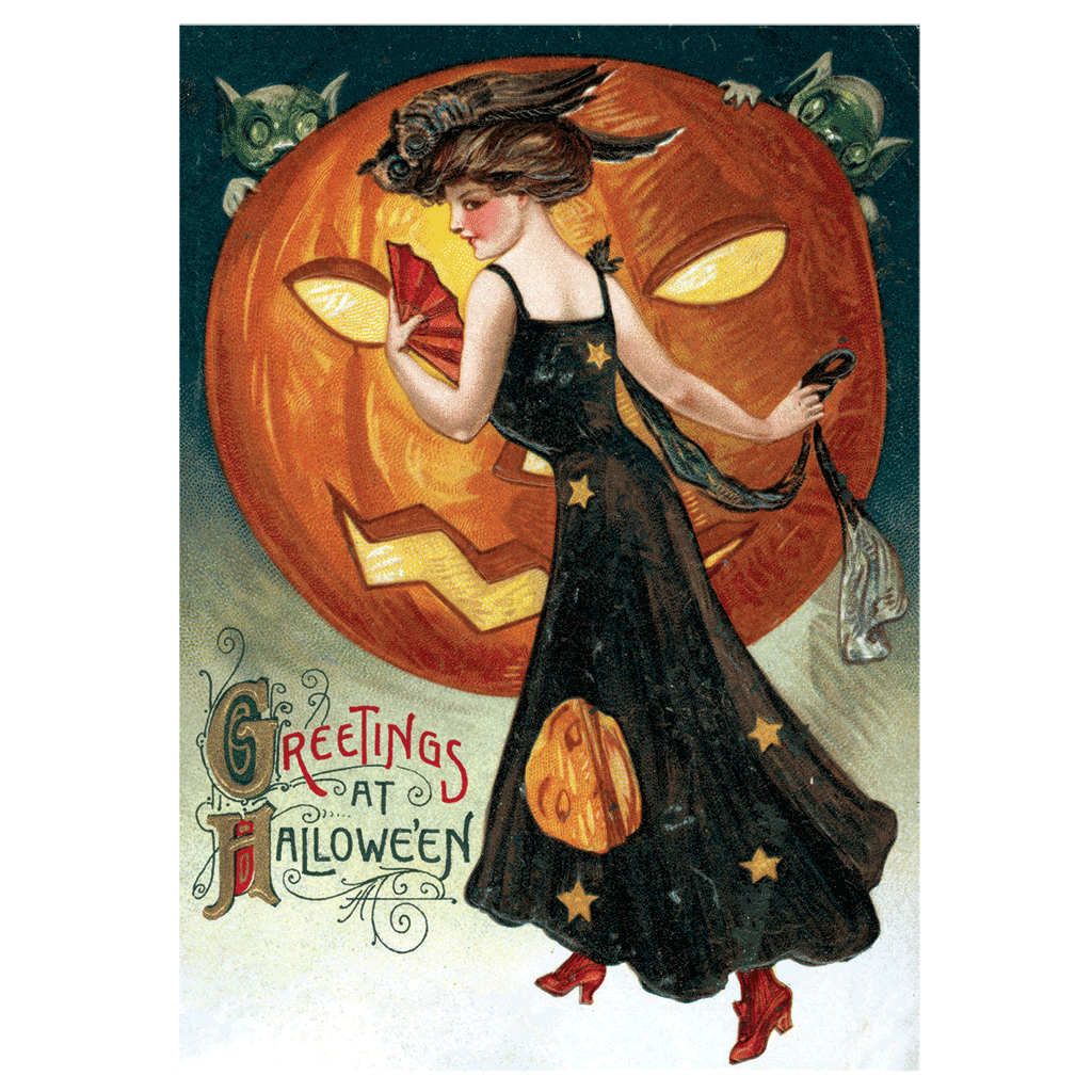 Halloween Labels Sticker Box