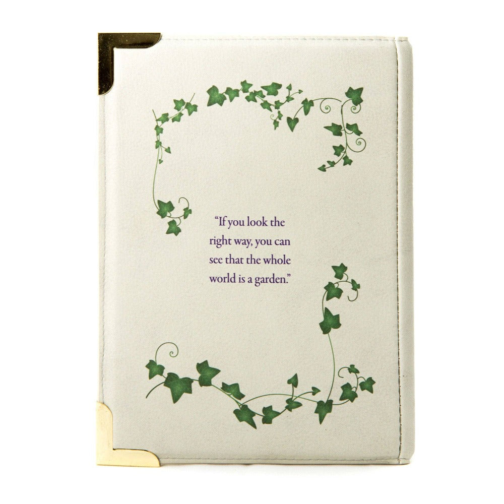 Secret Garden Book Art Handbag