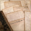 French Antique Journal/Ledger 8-Page Bundles - 1800's - 1900