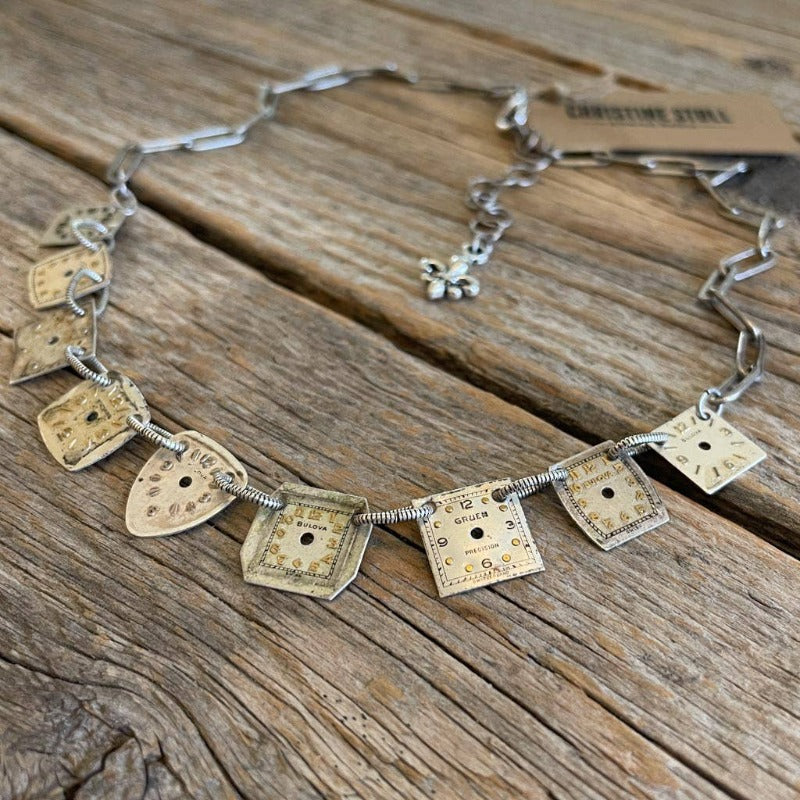 Limited Time Vintage Watch Dial Necklace