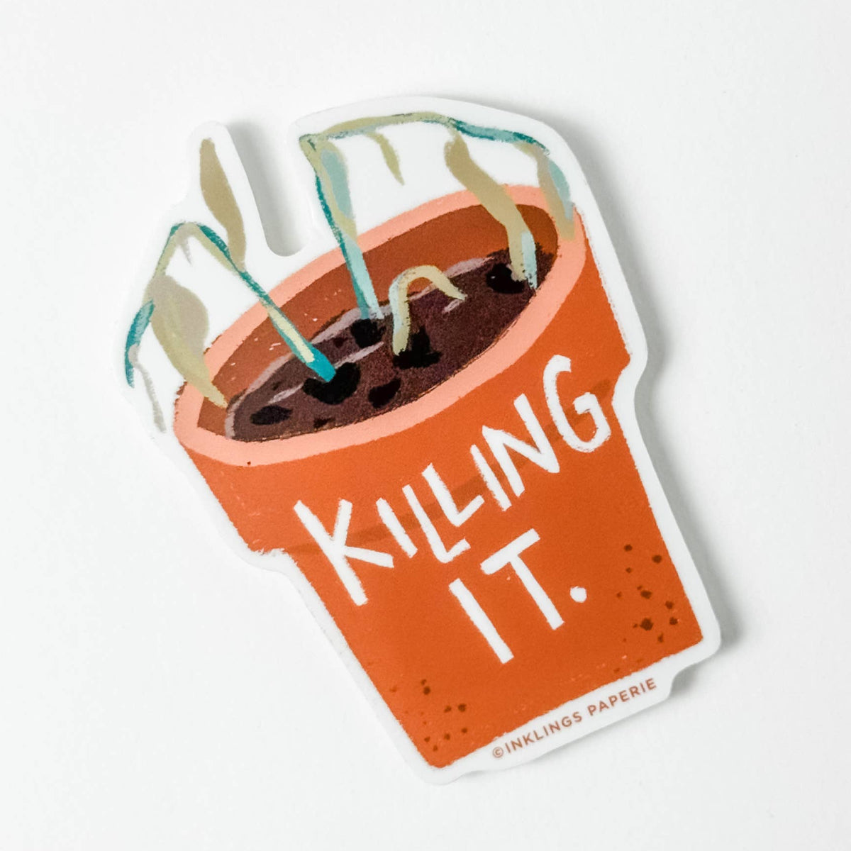 Killing It Vinyl Sticker