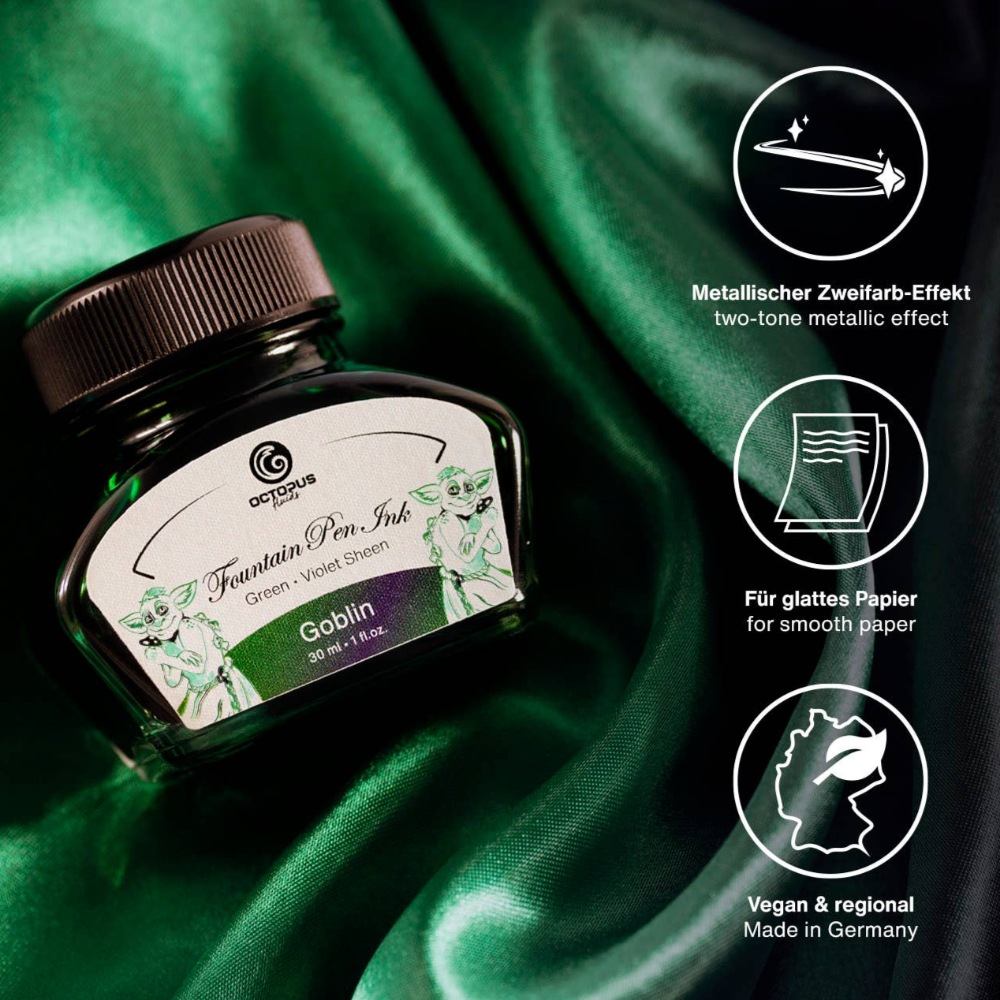 Sheen Goblin Green Fountain Pen Ink