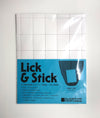 Blank Printable Lick & Stick Stamps
