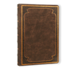 Matte Brown Classic Style Ruled Journal