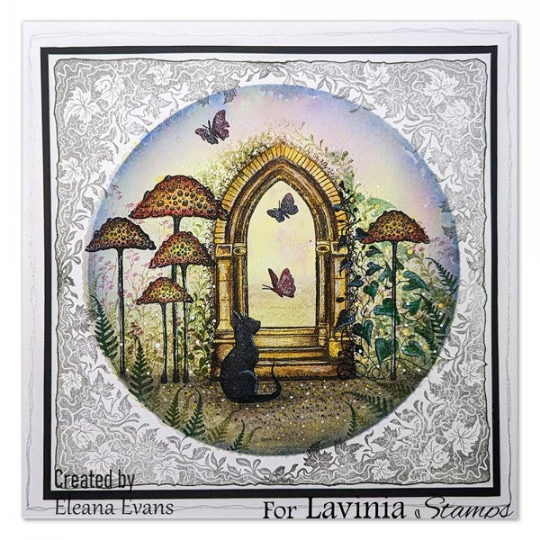 Arch of Angels Clear Stamp