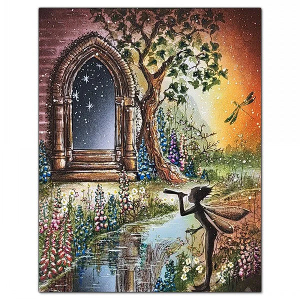 Arch of Angels Clear Stamp