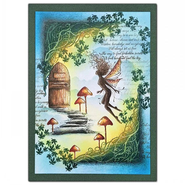 Inner Wooden Door Clear Stamp