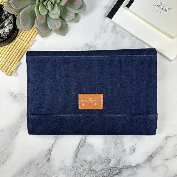 Denim 12 Penfolio Clutch