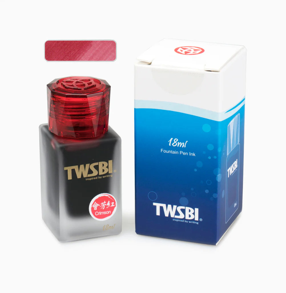 Crimson 1791 Fountain Pen Ink {18mL}