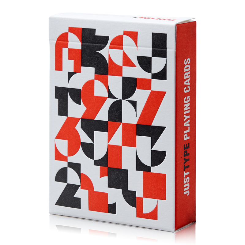 Just Type Playing Cards