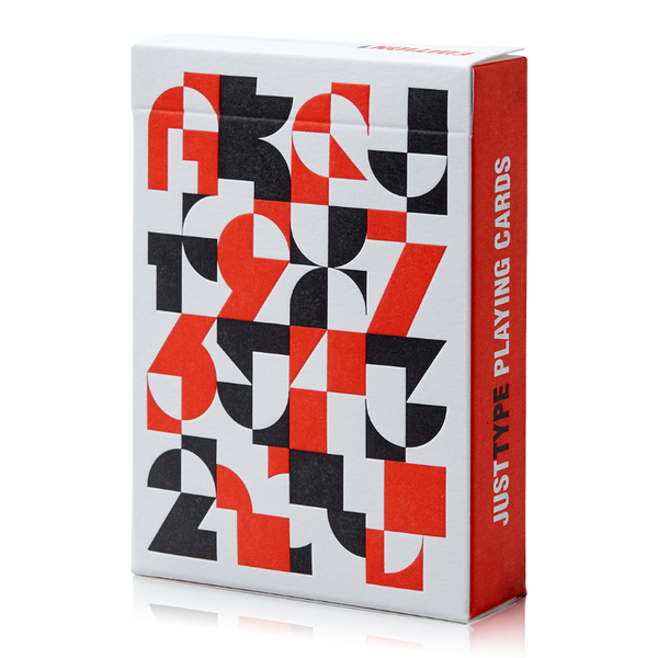 Just Type Playing Cards