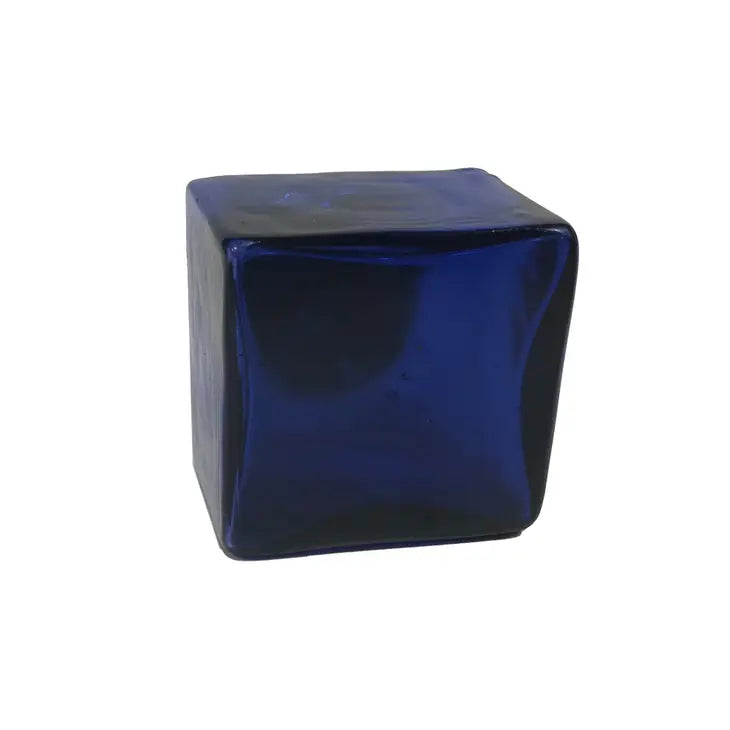 Encrier en verre carré {plusieurs couleurs}