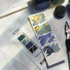 White Instant Film 4-up Color Swatch Cards