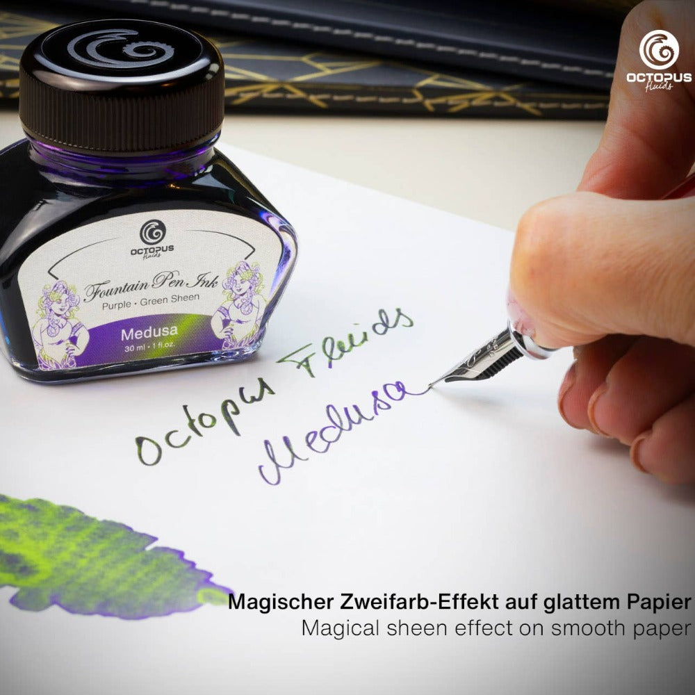 Medusa Purple Sheening Fountain Pen Ink