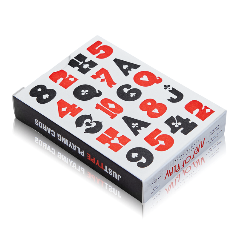 Just Type Playing Cards