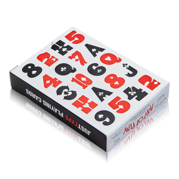 Just Type Playing Cards