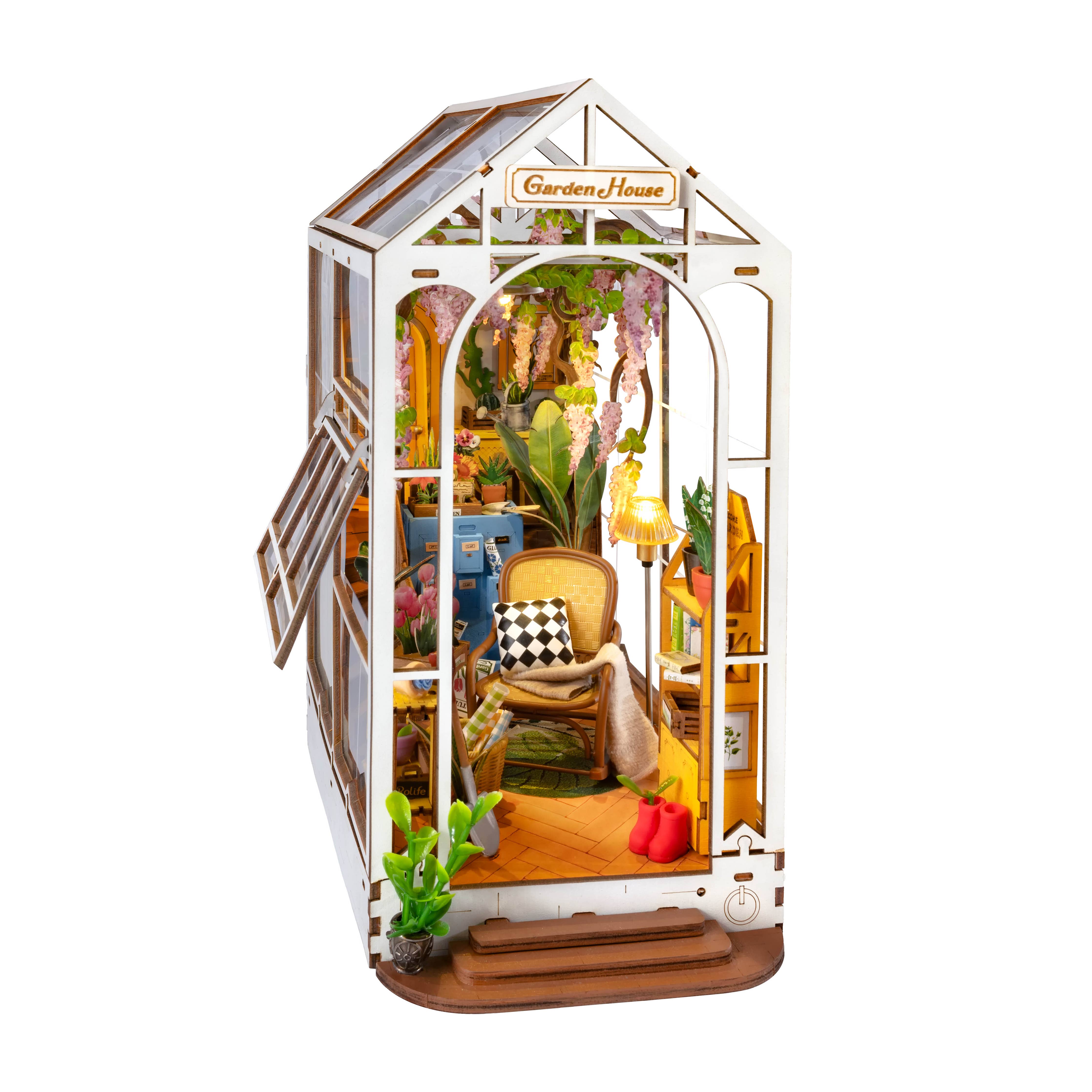 Garden House Book Nook Diorama Kit