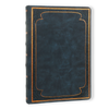 Navy Vintage Style Diary Vegan Leather (Navy)