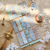 Vintage Map Tabs Sticker Sheet