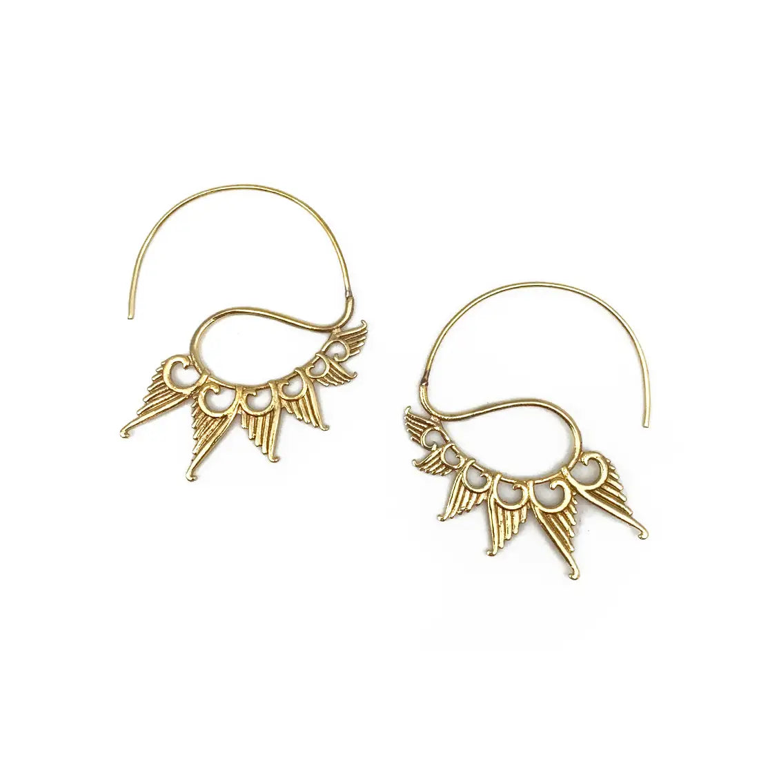 Collection de cerceaux ouverts Tanvi | Ton doré {plusieurs styles}
