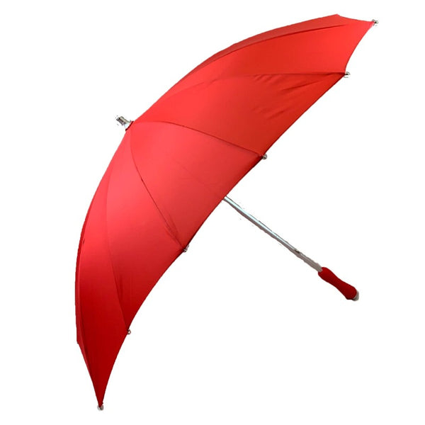 Red Heart Shaped Umbrella